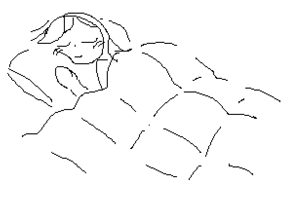 a sleepy guy in bed